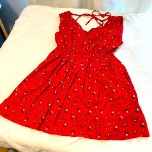 Madewell Mini V-neck Dress